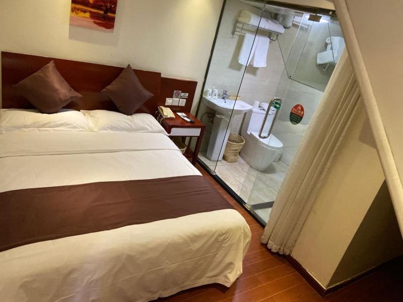 Greentree Inn Shanghai Songjiang University City New Songjiang Road Express Hotel Ngoại thất bức ảnh