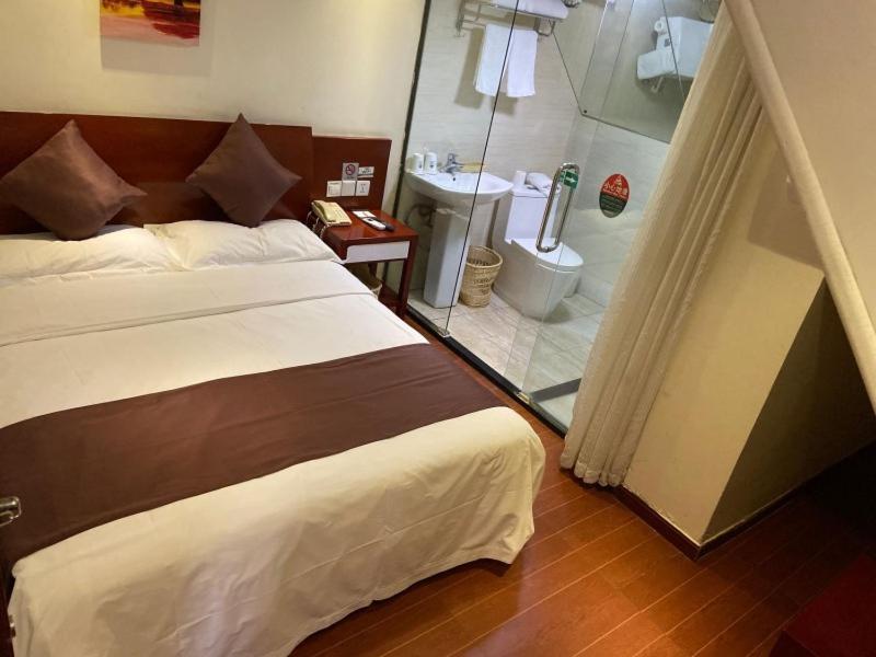 Greentree Inn Shanghai Songjiang University City New Songjiang Road Express Hotel Ngoại thất bức ảnh